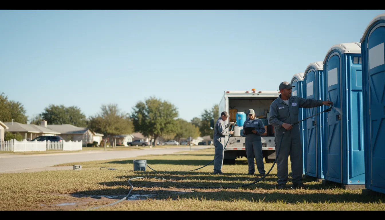 Long-Term Portable Toilet Rental in Okolona, AR near me